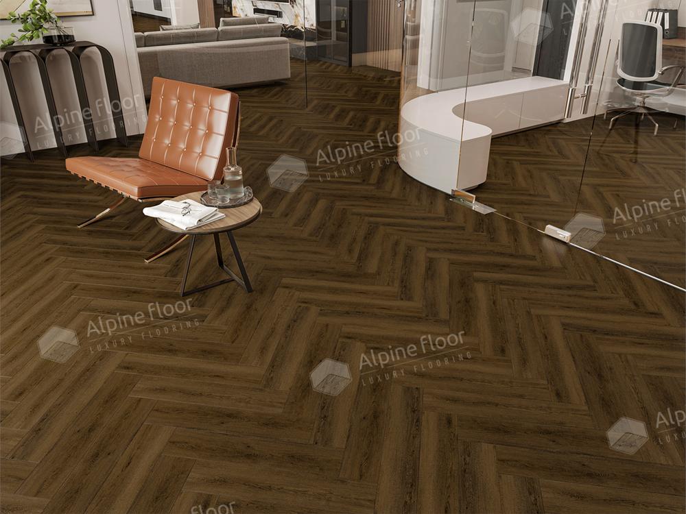 Кварцвиниловая плитка Alpine Floor Parquet LVT ЕСО 16-33 Дуб Далим